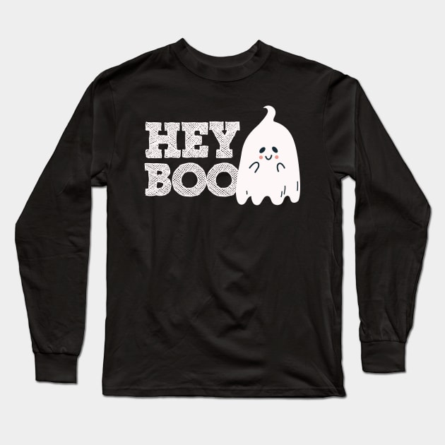 Hey Boo Long Sleeve T-Shirt by Art Additive